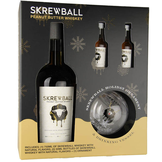 Skrewball 750mL Holiday Gift Set