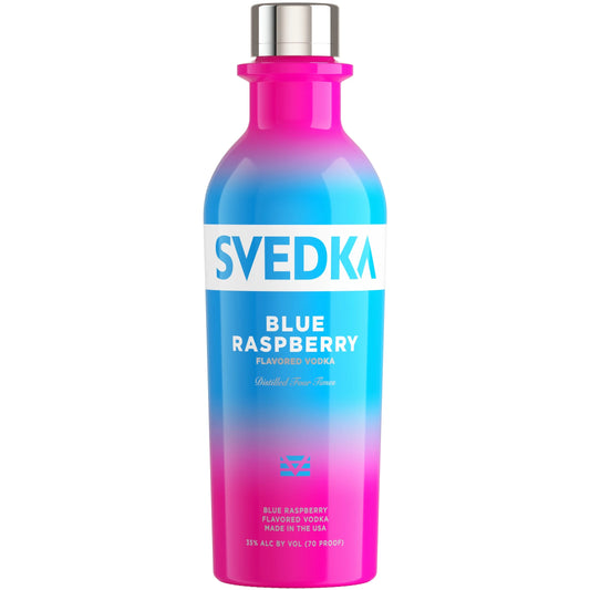Svedka Vodka Blue Raspberry 375mL