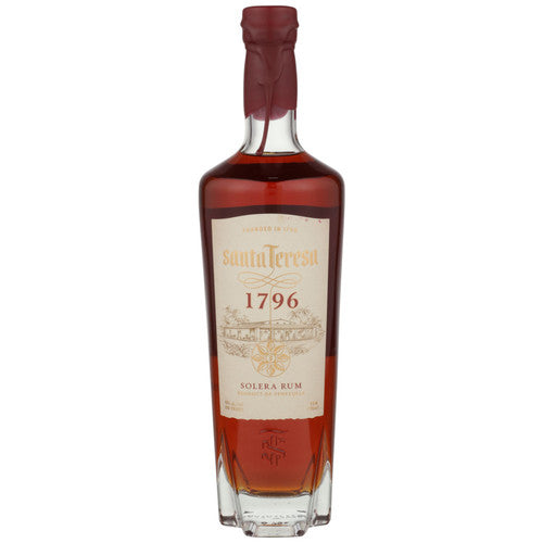 SANTA TERESA RUM 1796 SOLERA80W/GB 750ML