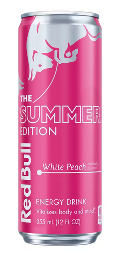 Red Bull Peach Edition White Peach 12oz