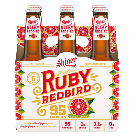 Shiner Redbird 12oz BTL 6pk