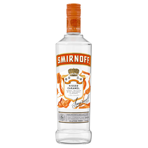 Smirnoff Vodka Kissed Caramel 750mL