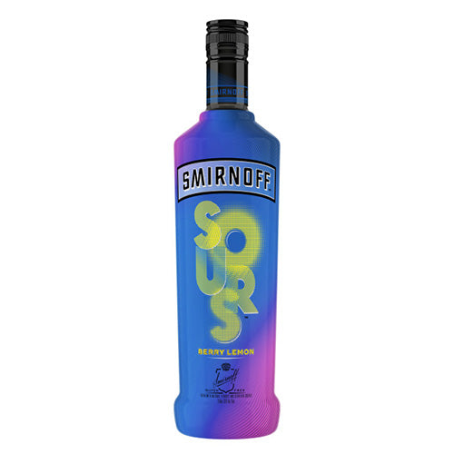 Smirnoff Vodka Sour Berry Lemon 750mL