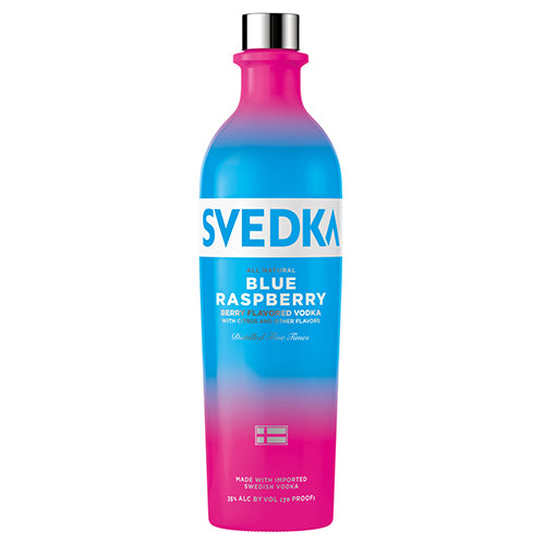 Svedka Vodka Blue Raspberry 750mL