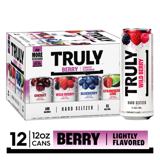 Truly Vodka Berry Variety Pack 12oz 12pk