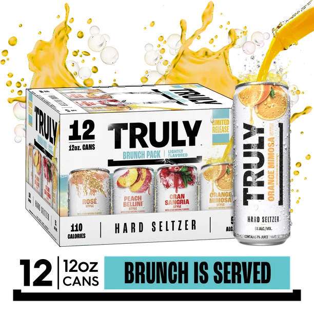 Truly Vodka Brunch Variety Pack 12oz 12pk