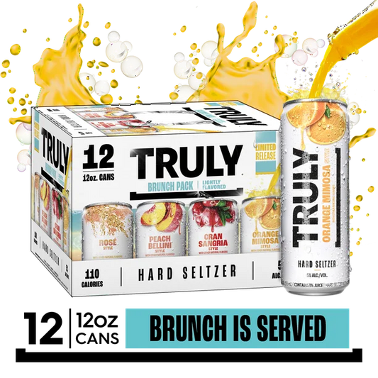 Truly Vodka Brunch Variety Pack 12oz 12pk