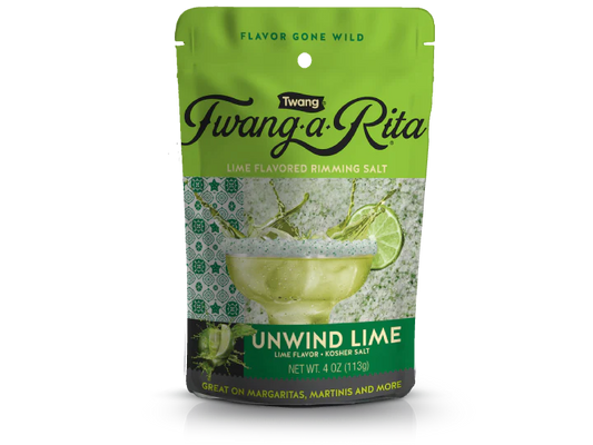 Twang A Rita 'Unwind Lime' Lime Rimming Salt pouch 4oz