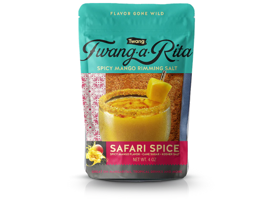 Twang A Rita 'Safari Spice' Spicy Mango Rimming Salt pouch 4oz
