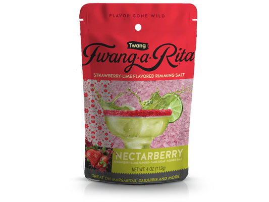 Twang A Rita 'Nectarberry' Strawberry Lime Rimming Salt pouch 4oz