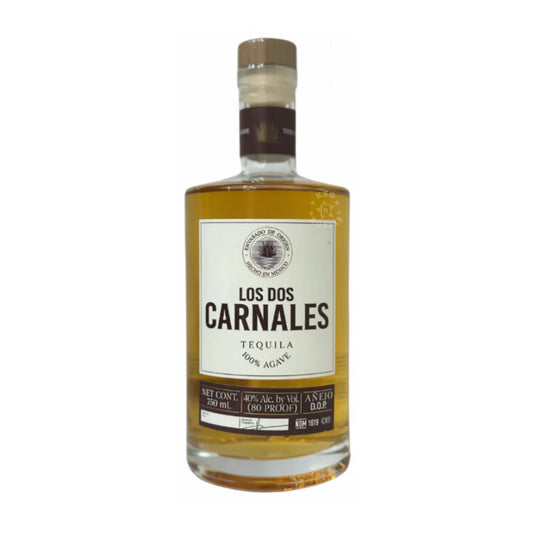 Los Dos Carnales Tequila Anejo 100% Agave 750mL