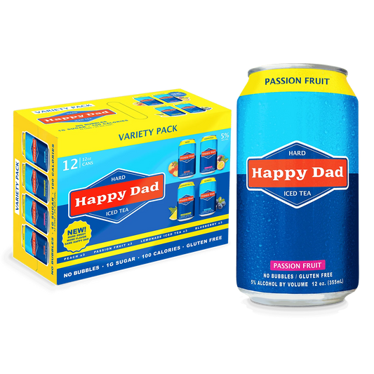 Happy Dad Hard Iced Tea Variety 12oz 12pk
