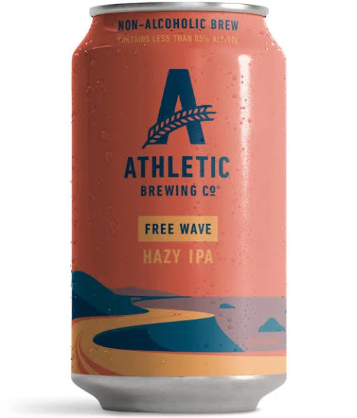 Athletic Brewing Co. Free Wave Hazy IPA Non Alc 12oz CN 6pk