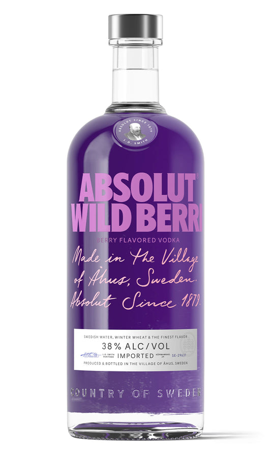 Absolut Vodka Wild Berri 750mL