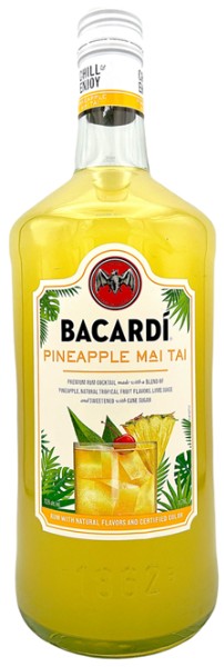 Bacardi Classic Cocktail Pineapple Mai Tai RTD 1.75L PET