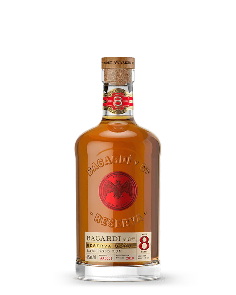 Bacardi Rum Gold Reserva Ocho 8yr 750mL