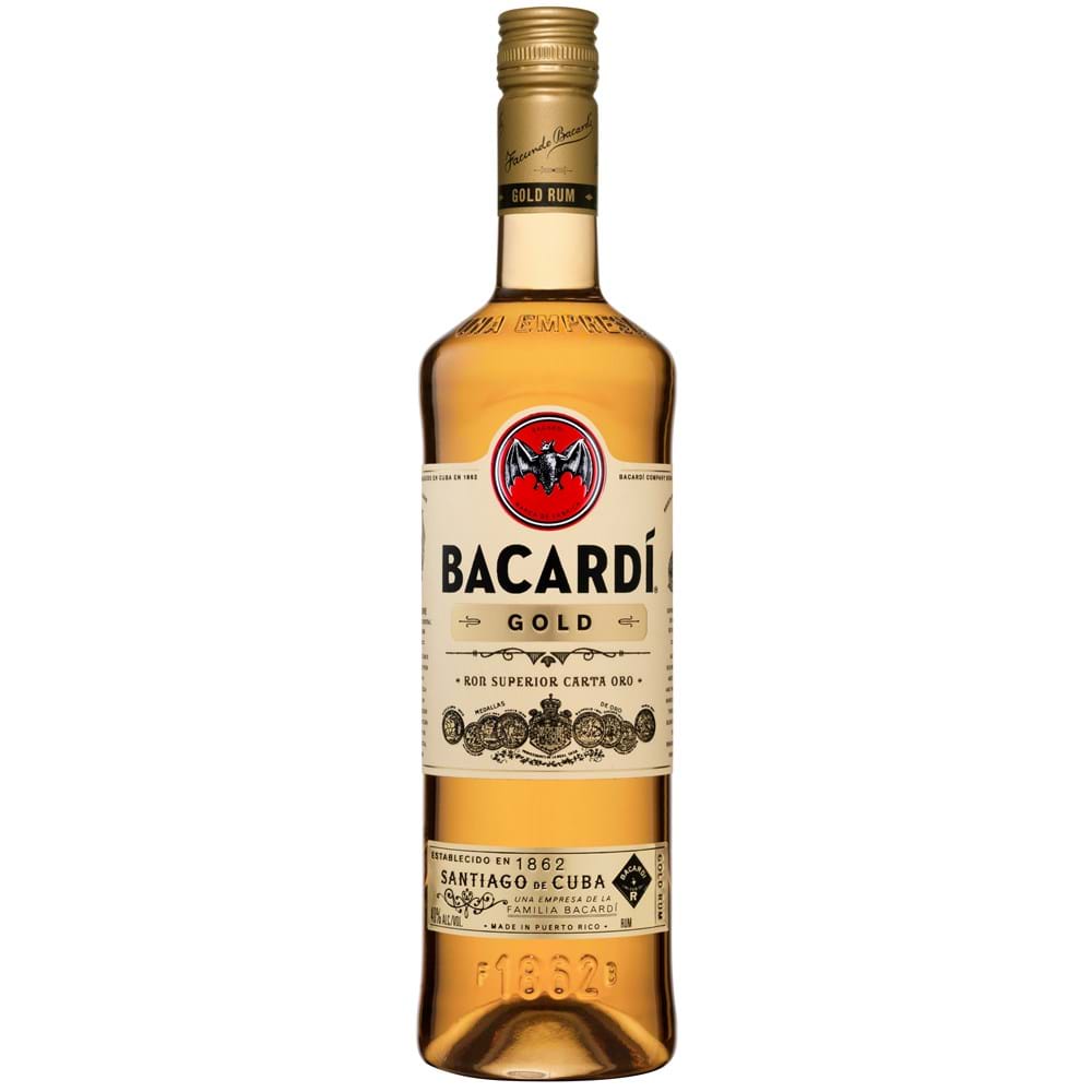 Bacardi Rum Gold 750mL