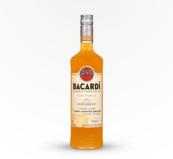 Bacardi Classic Cocktail Rum Punch 750mL