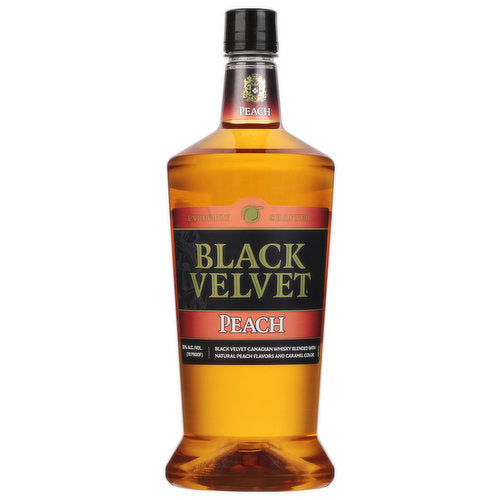 Black Velvet Whisky Peach 1.75mL PET