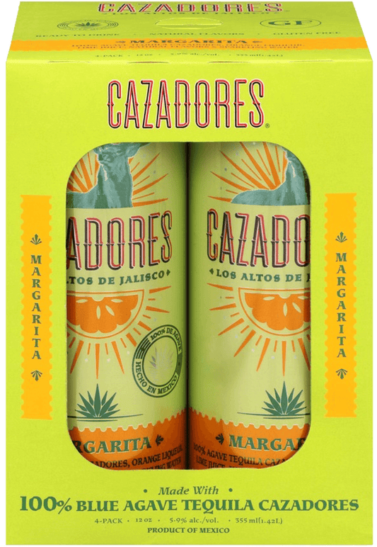 Cazadores Cocktails Margarita RTD 355ML 4pk