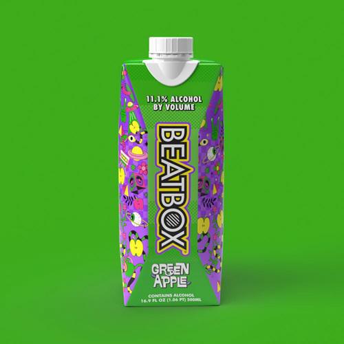 Beatbox Green Apple RTD 500mL