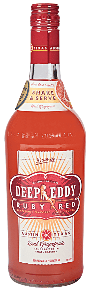 Deep Eddy Vodka Ruby Red Grapefruit 1L