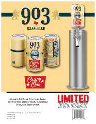 903 BREWS THE CRISPY ONE USA LAGER 6PK
