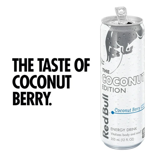 Red Bull Coconut Berry - White 12oz