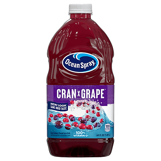 Ocean Spray Cran X Grape Juice Cocktail 64 fl oz