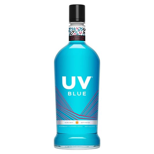 UV Vodka Blue Raspberry 1.75L w/ Mango Glow Vodka 50mL