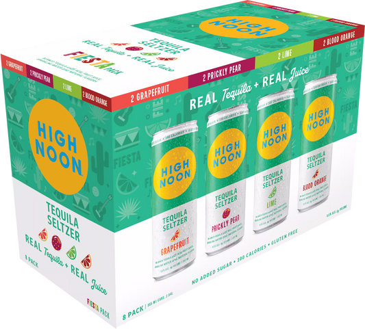 High Noon Tequila Fiesta Variety Pack 355mL 8pk