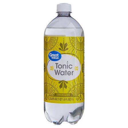 Great Value Tonic Water 1L