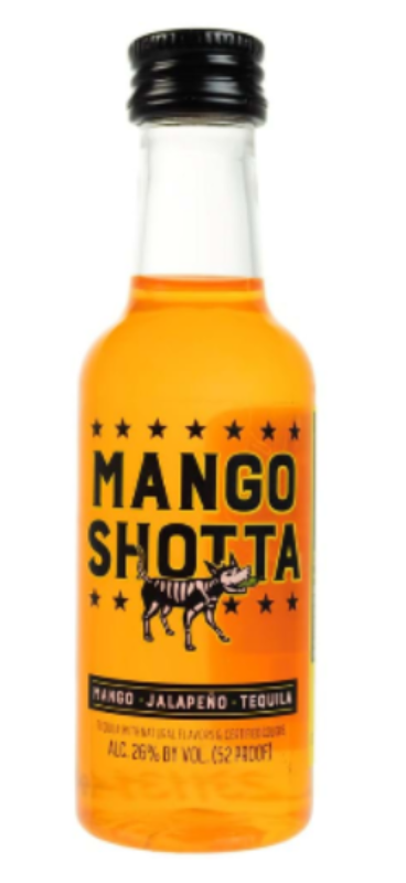 Mango Shotta Mango Jalapeño Tequila 50mL 10pk