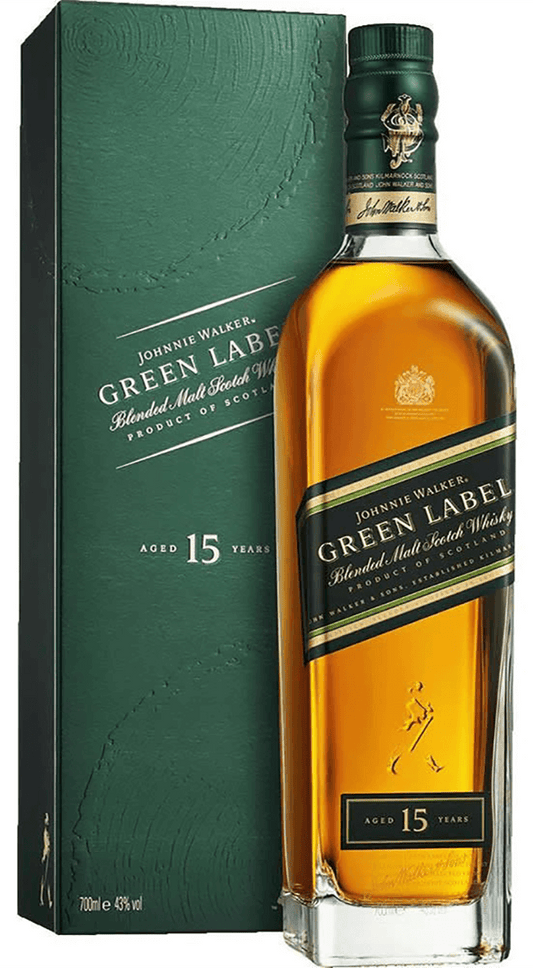 Johnnie Walker Scotch Green Label 15yr 750mL