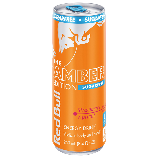 Red Bull Sugar Free Strawberry Apricot 8.4oz