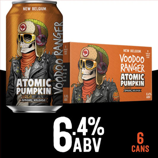 New Belgium Brewing Voodoo Ranger Atomic Pumpkin Ale 12oz 6pk