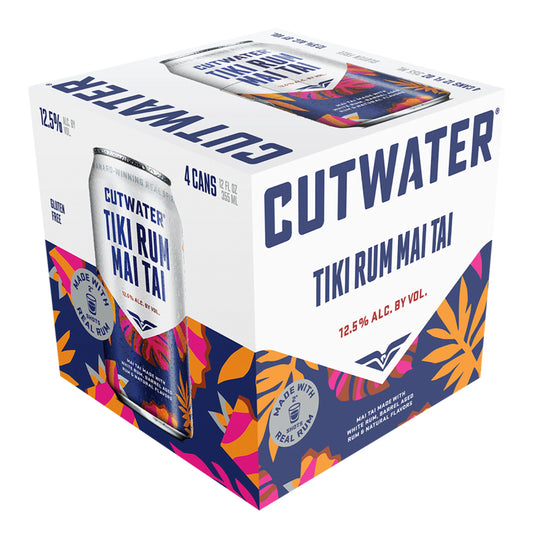 Cutwater Tiki Rum Mai Tai 12oz 4pk