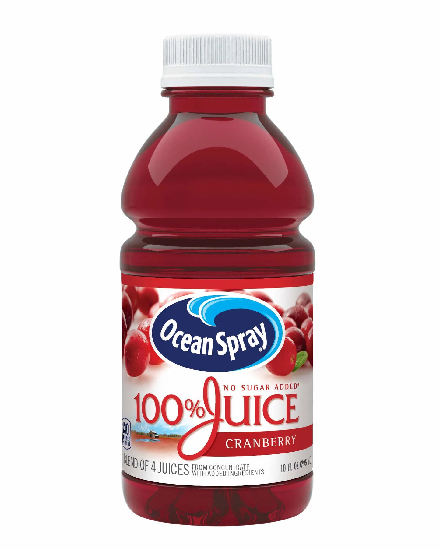 Ocean Spray Cranberry 100% Juice 15.2oz Single PET