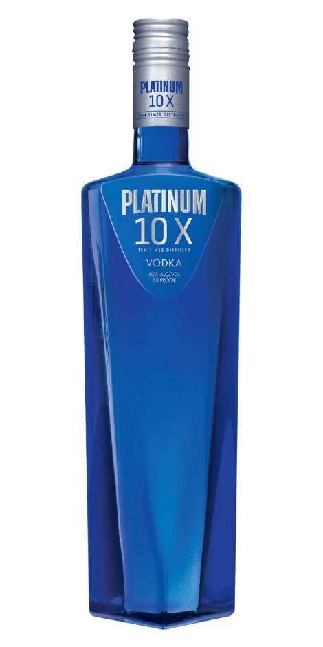 Platinum 10X Vodka 375mL