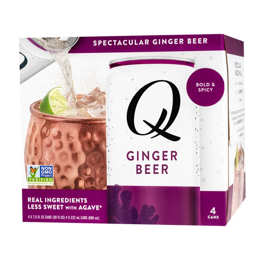 Q Mixers Ginger Beer 4Pk Can 7.5oz