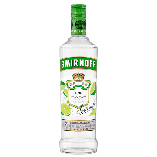 Smirnoff Vodka Lime 750mL