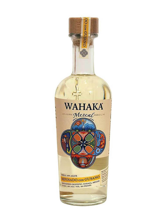 Wahaka Mezcal Reposado con Gusano 750mL
